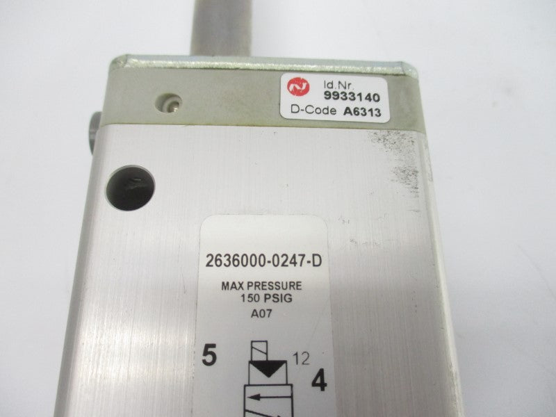 NORGREN 2636000-0247-D 9933140 150PSI UNMP