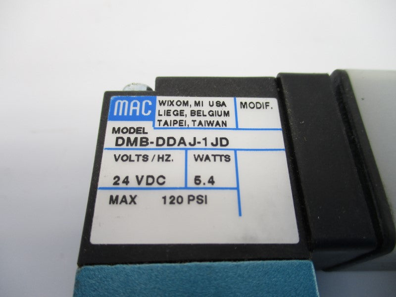 MAC DMB-DDAJ-1JD 24VDC 120PSI NSNP