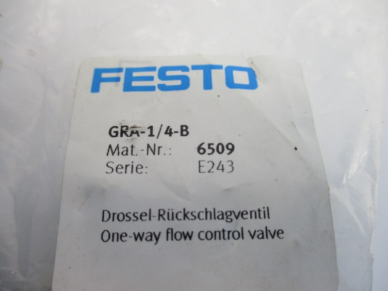 FESTO GRA-1/4-B 6509 NSMP