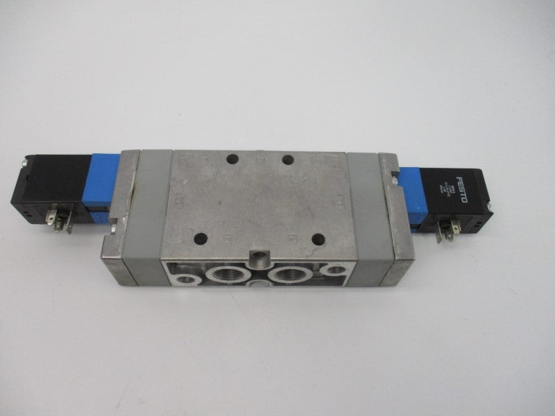 FESTO MVH-5/3G-3/8-B 14944 20.4-26.4VDC 40-145PSI NSNP
