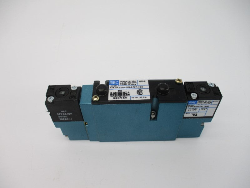 MAC 92B-EAB-000-DM-DFFP-1DM 24VDC 120PSI NSMP