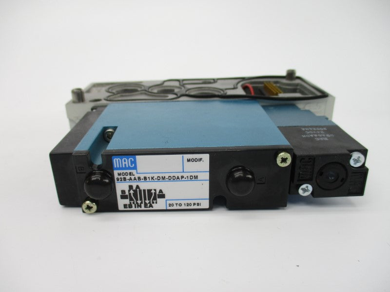 MAC 92B-AAB-B1K-DM-DDAP-1DM 24VDC 20-120PSI NSMP