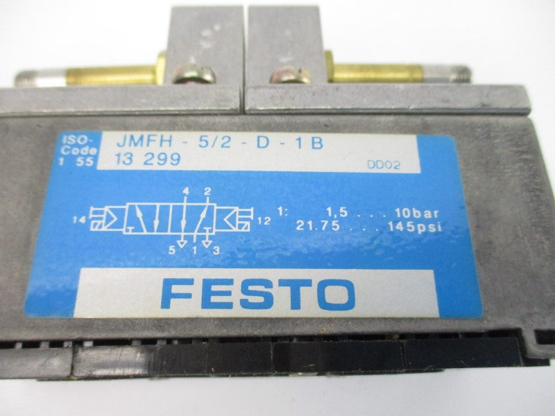FESTO JMFH-5/2-D-1B 13299 21.75-145PSI NSNP