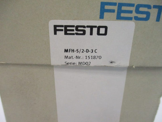 FESTO MFH-5/2-D-3-C 151870 NSMP