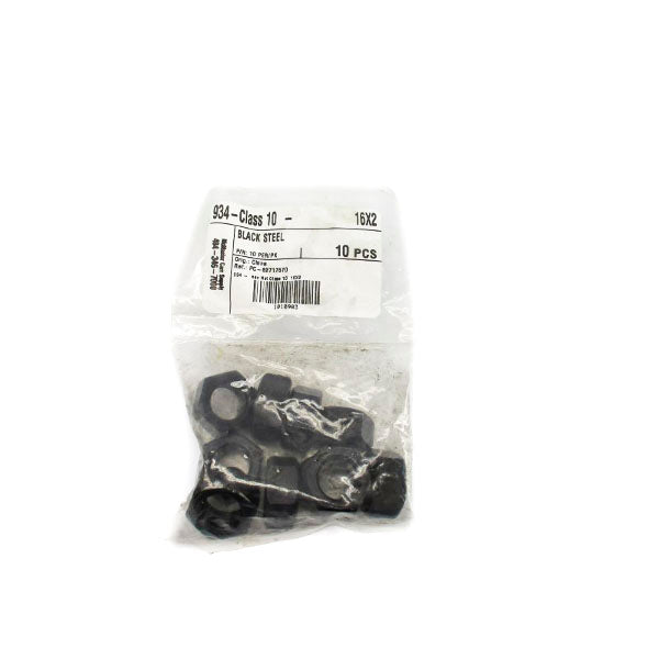 MCMASTER 934-CLASS10-16X2 (PKG OF 10) NSMP