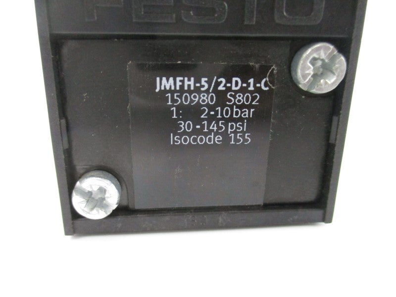 FESTO JMFH-5/2-D-1-C 150980 30-145PSI NSNP