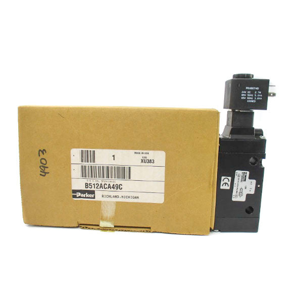 PARKER B512ACA49C 24VDC 3/8" NSMP