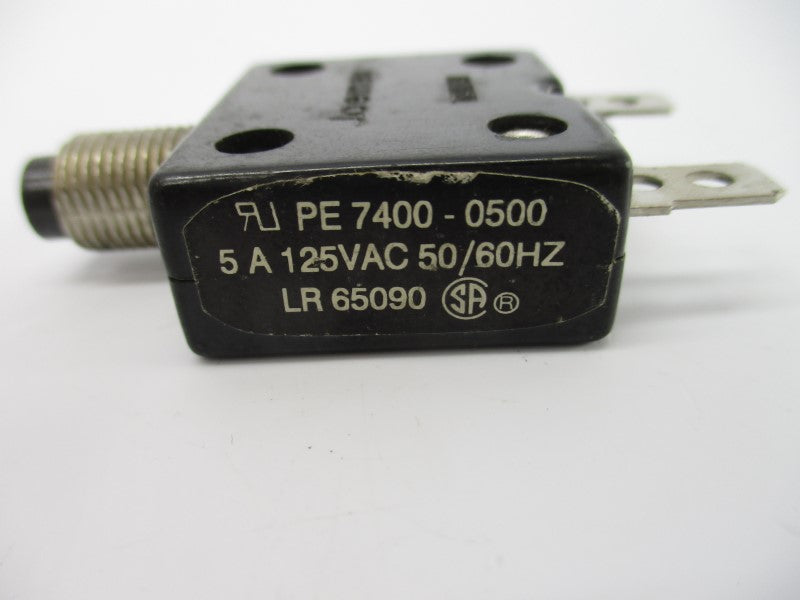 JOEMEX PE7400-0500 125VAC 5A NSNP