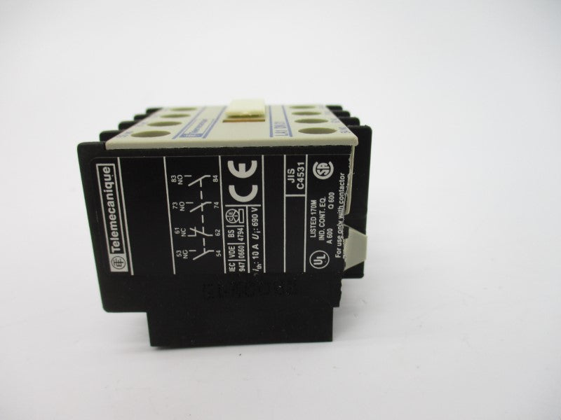 TELEMECANIQUE LA1DN31 690V 10A (AS PICTURED) NSNP