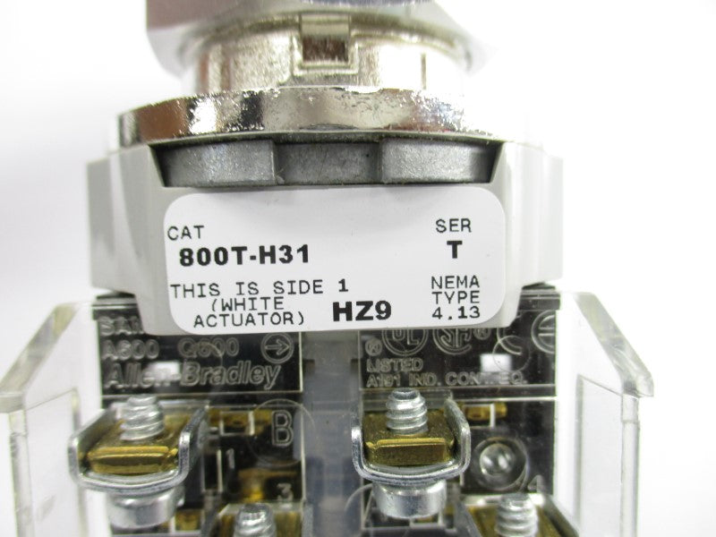ALLEN BRADLEY 800T-H31 SER. T NSNP
