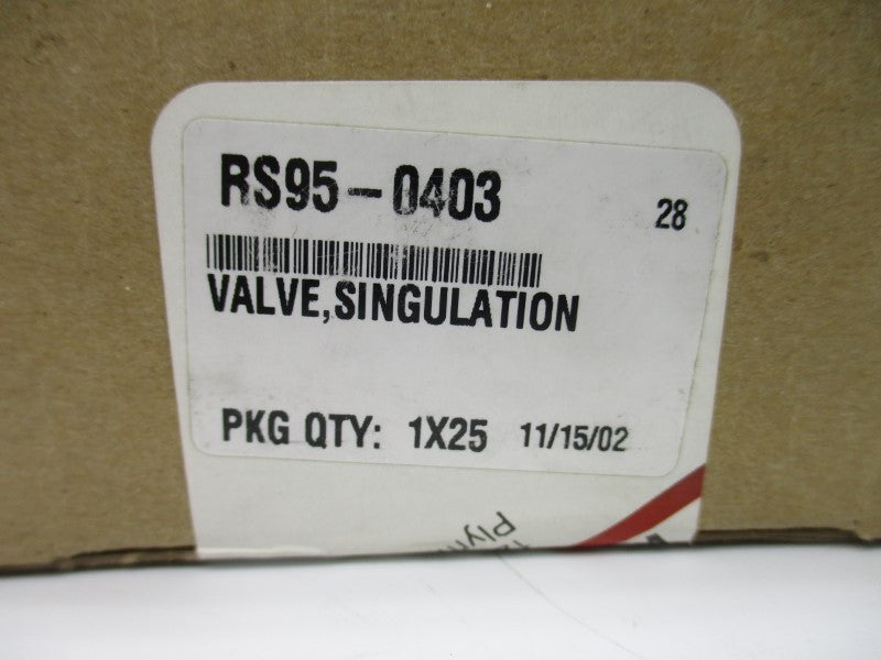 PNEUMADYNE RS95-0403 (PKG OF 25) NSMP