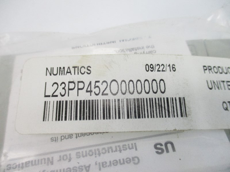 NUMATICS L23PP452O000000 14.5-145PSI NSMP