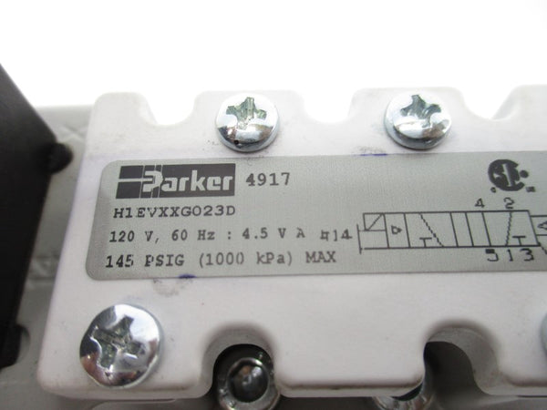 PARKER H1EVXXG023D 120VAC 145PSI NSNP