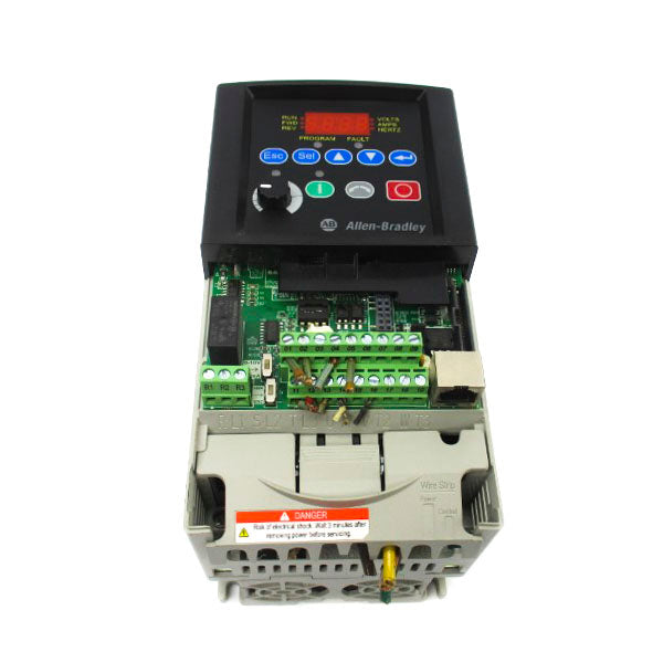 ALLEN BRADLEY 22B-D010N104 SER. A F/W 7.02 342-528VAC 13.0A (AS PICTURED) UNMP