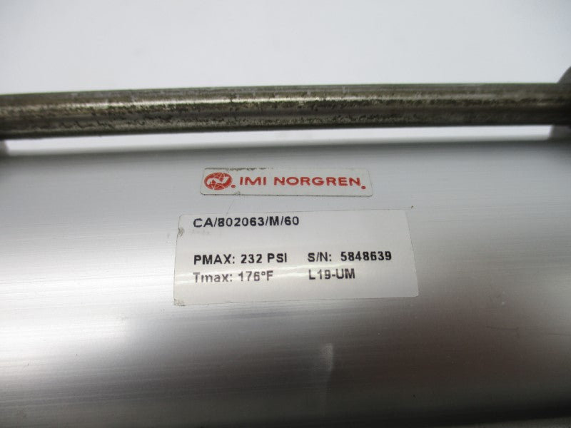 NORGREN CA/802063/M/60 232PSI NSNP
