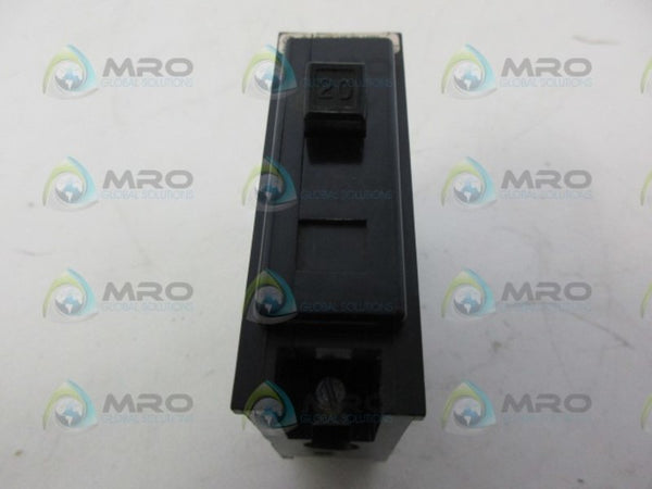 WESTINGHOUSE BA1020 20AMP 1POLE CIRCUIT BREAKER UNMP