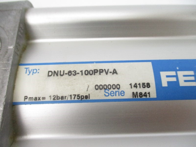 FESTO DNU-63-100PPV-A 14158 175PSI UNMP