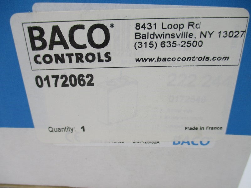 BACO CONTROLS 0172062 NSMP