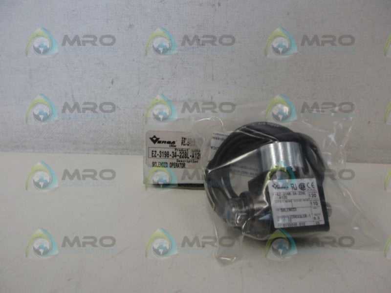 VERSA VALVES EZ-3198-34-228L-A120 SOLENOID OPERATION NSMP