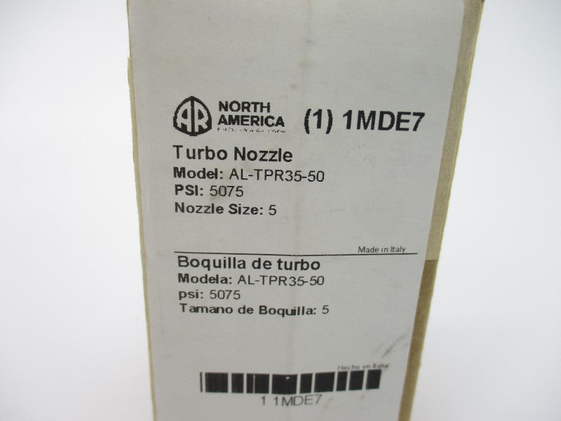 NORTH AMERICA AL-TPR35-50 1MDE7 5075PSI 5" NSFS