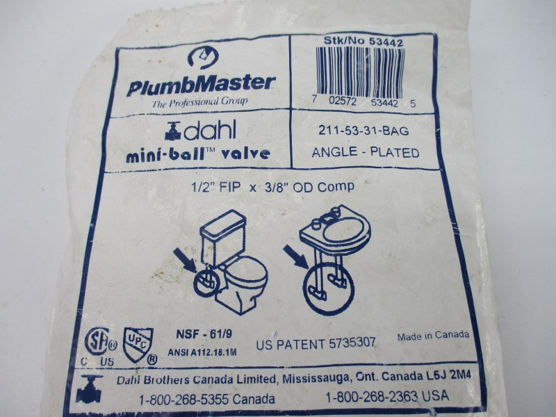 PLUMBMASTER 211-53-31-BAG NSMP