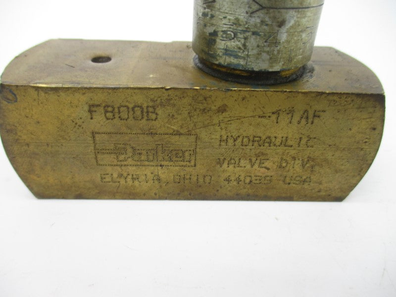 PARKER F800B-11AF 2000PSI UNMP