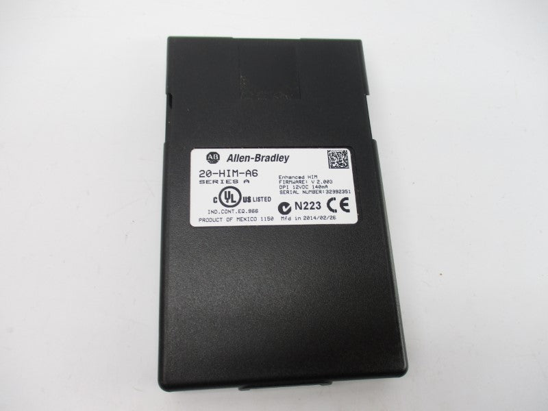 ALLEN BRADLEY 20-HIM-A6 SER. A F/W V2.003 12VDC (BR/WH) NSMP