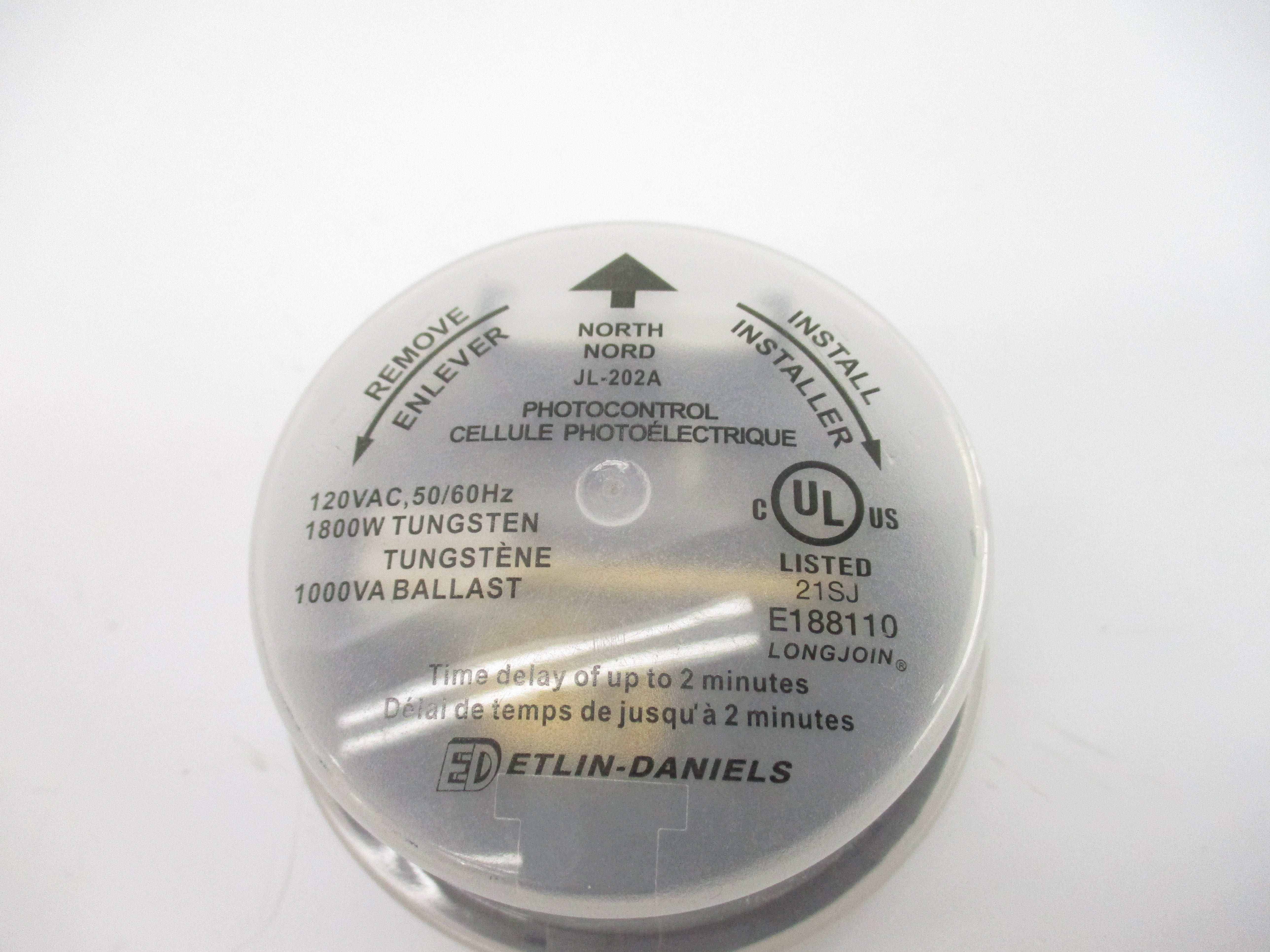 ETLIN DANIELS JL-202A 120VAC NSNP