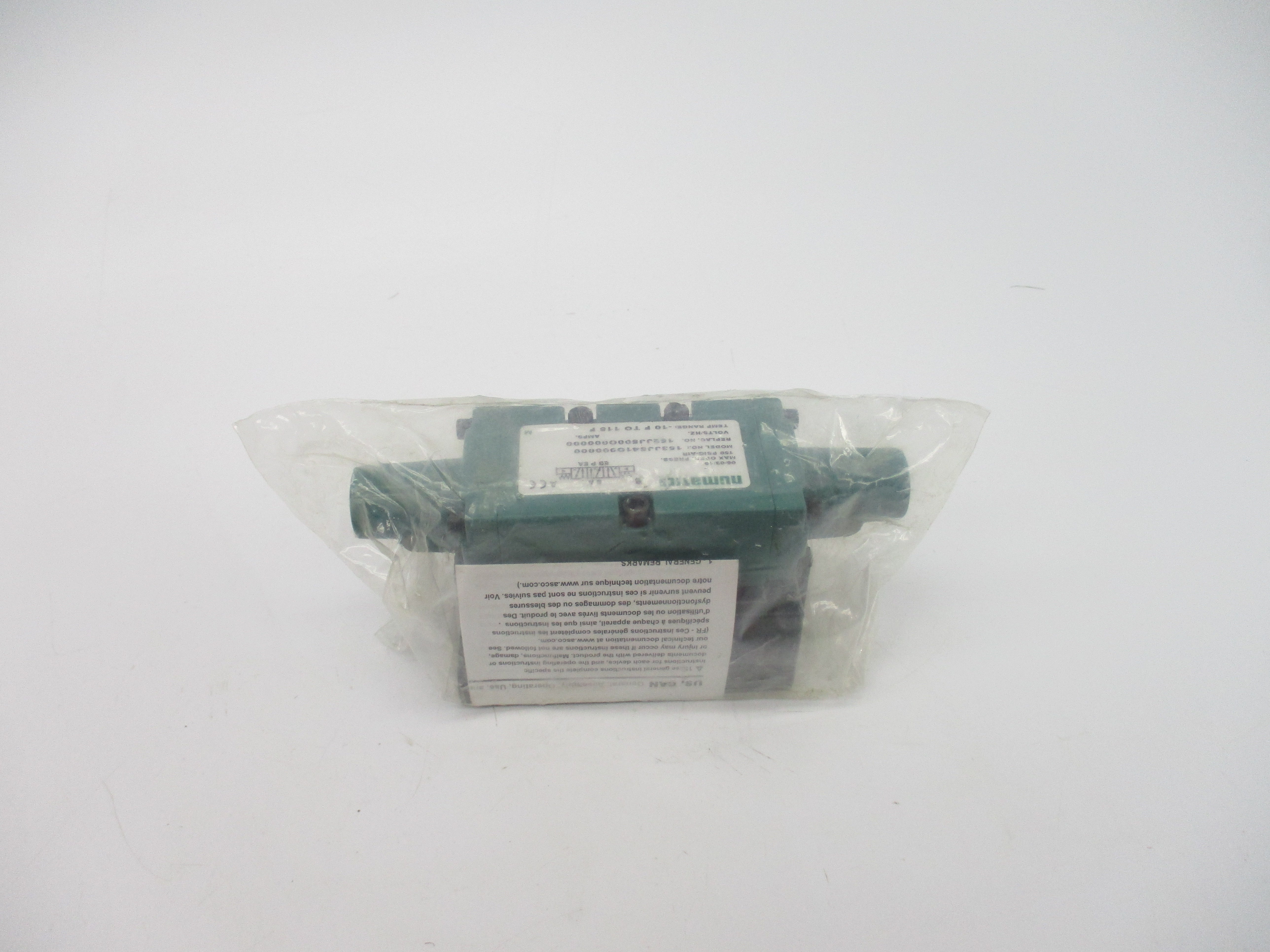 NUMATICS 153JJ541O000000 150PSI NSMP