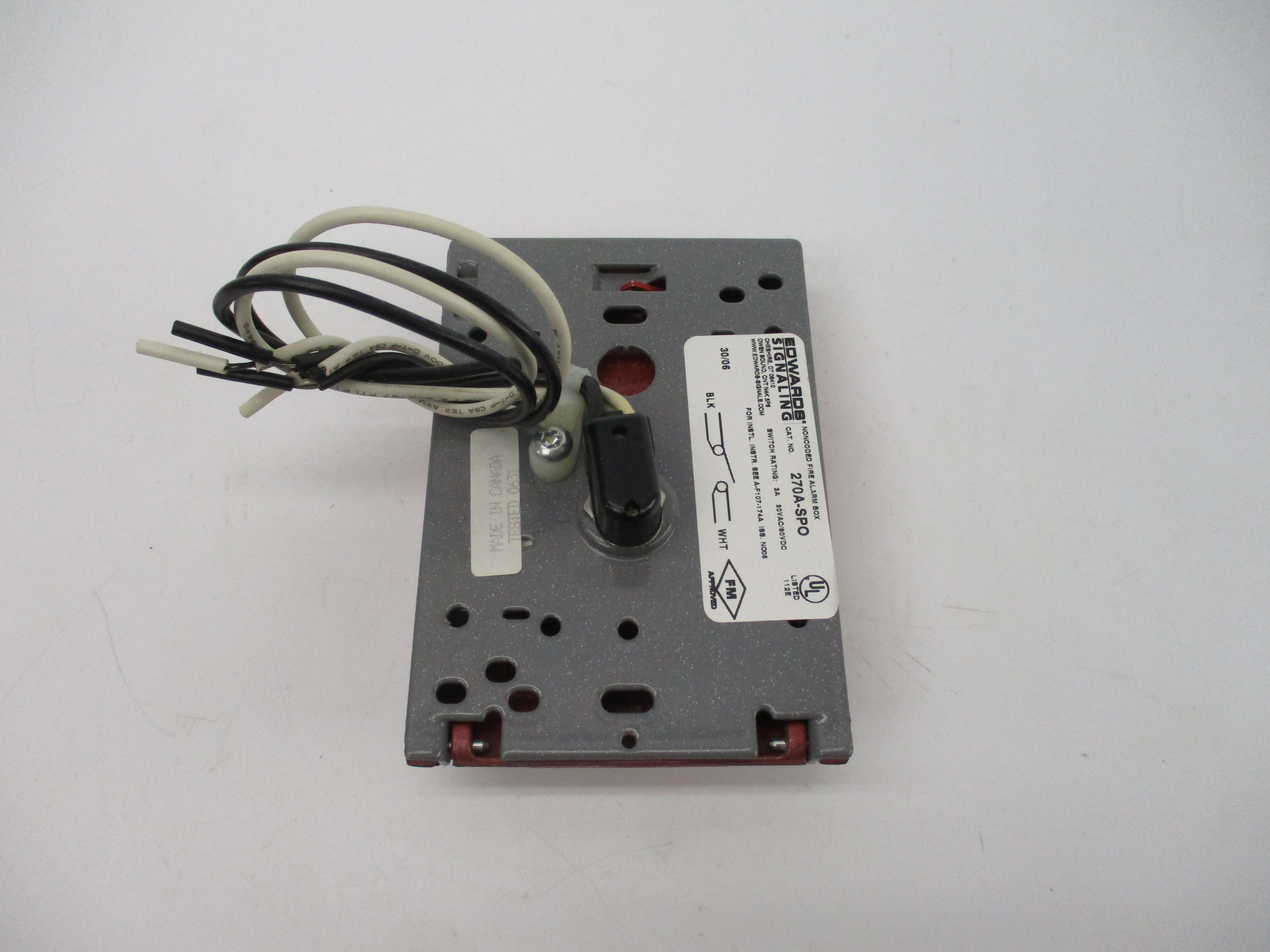 EDWARDS SIGNALING 270A-SPO 30VAC 3A NSMP