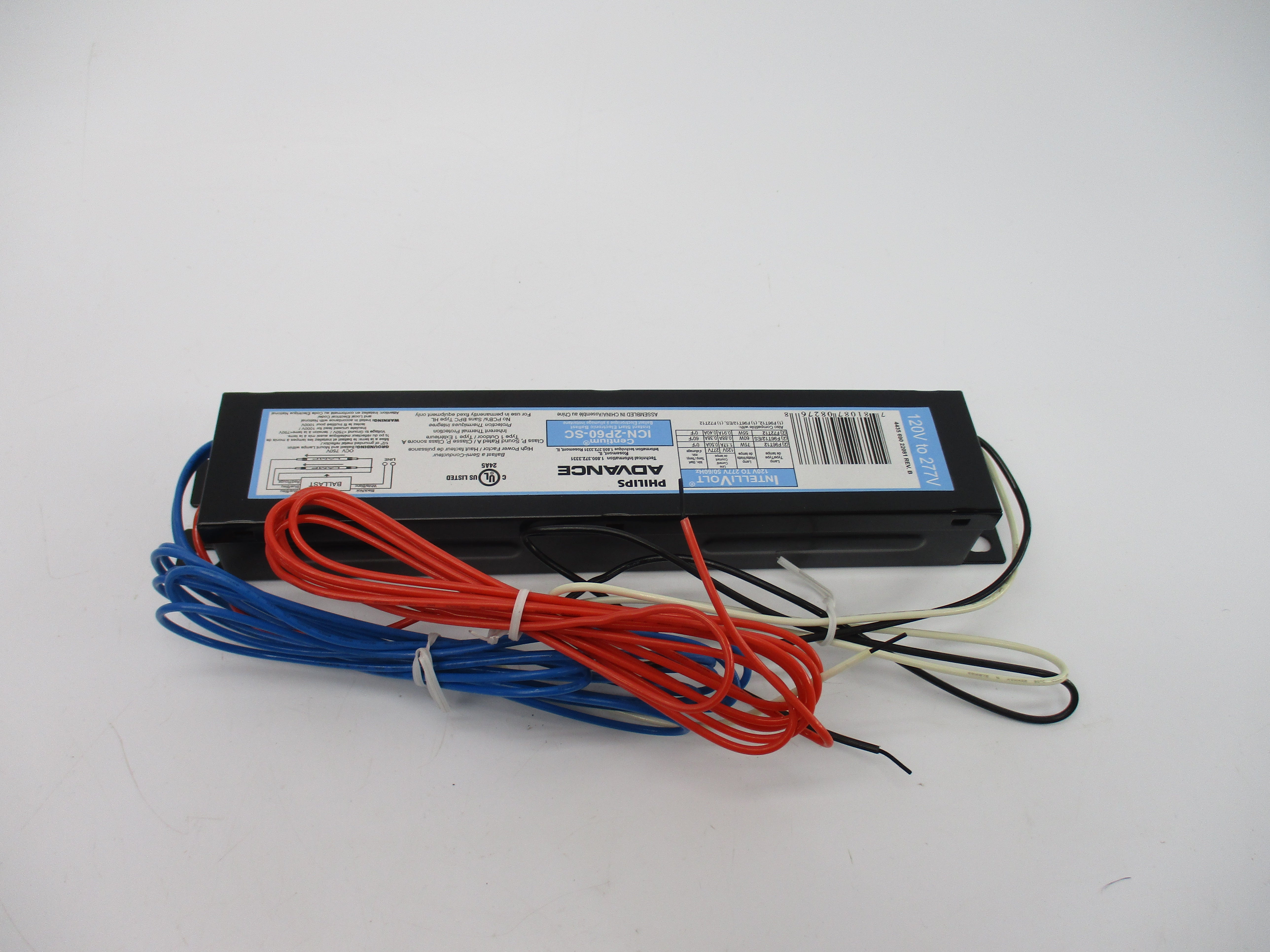 PHILIPS ADVANCE ICN2P60SC 120-277V 0.88A NSMP