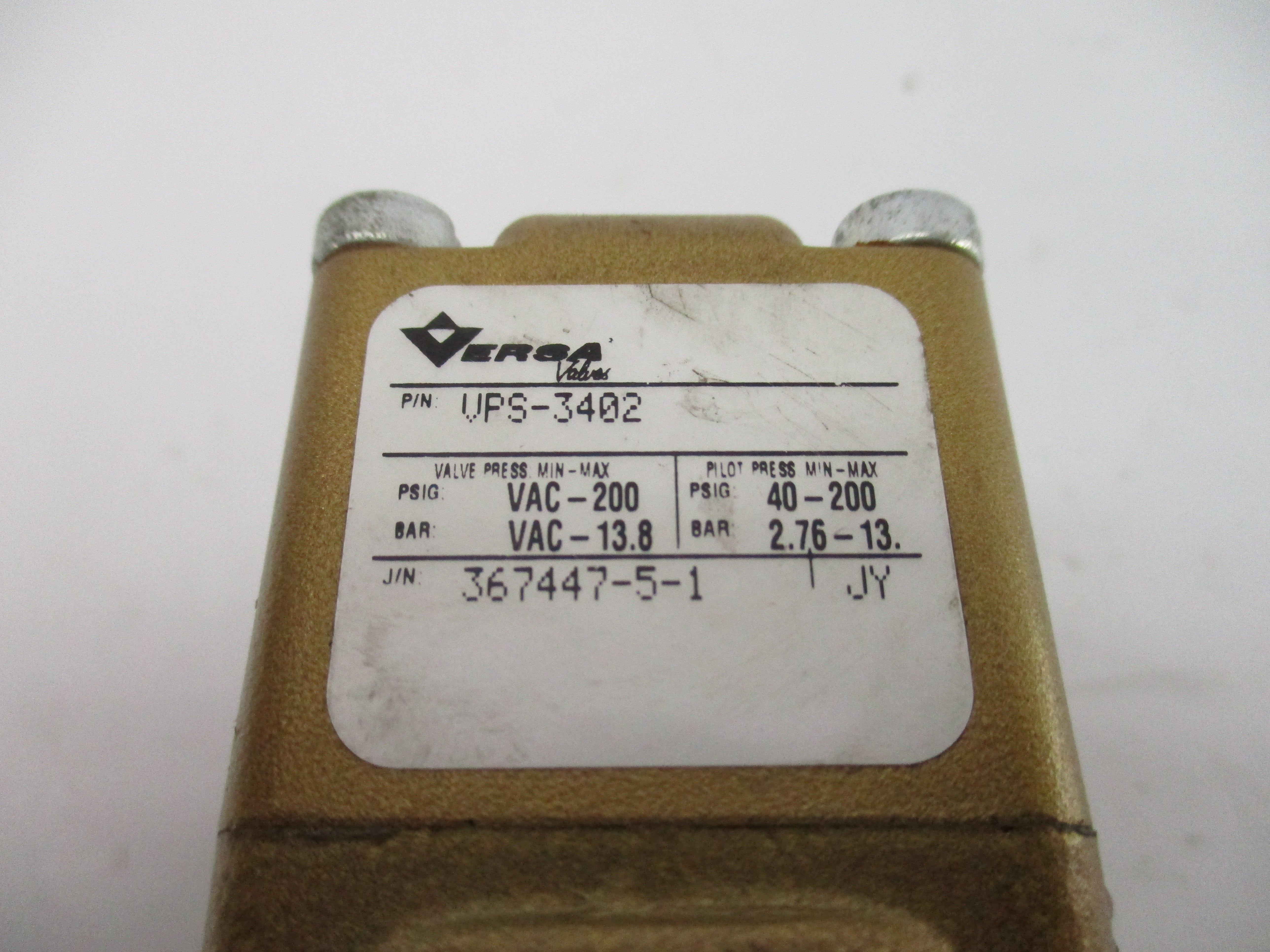 VERSA VPS-3402 200VAC 200PSI NSNP