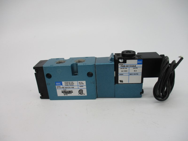 MAC 811C-PM-501CA-152 24VDC 20-150PSI NSMP