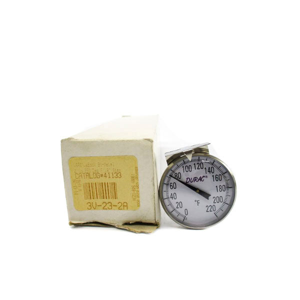 THERMOMETER 41133 3V-23-2A 0-220'F 8" NSMP