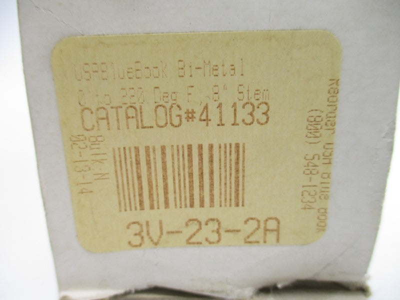 THERMOMETER 41133 3V-23-2A 0-220'F 8" NSMP