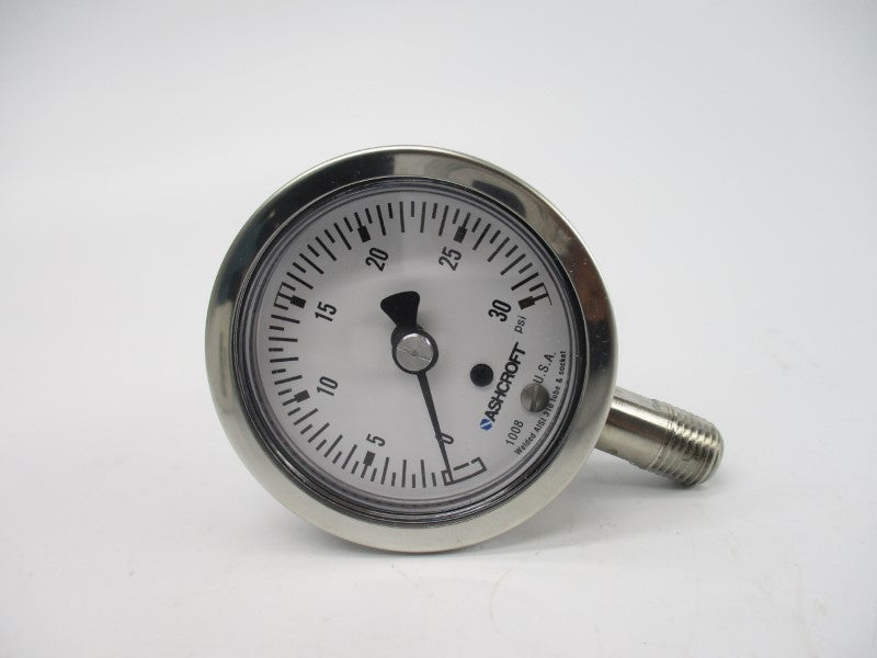 ASHCROFT 63-1008-S-02L-30# 0-30PSI NSMP