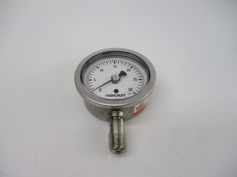 ASHCROFT 63-1008-S-02L-30# 0-30PSI NSMP