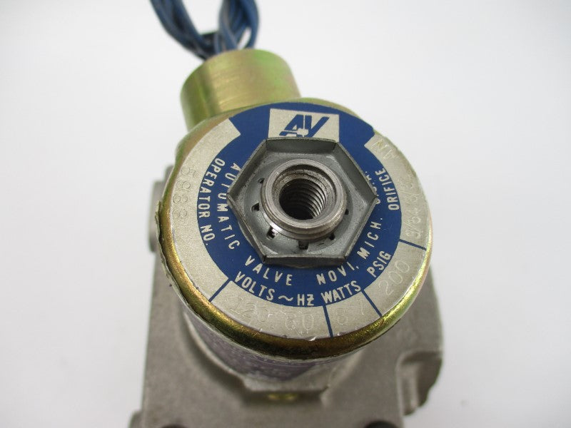 AUTOMATIC VALVE 338D71-B1 120V 200PSI UNMP