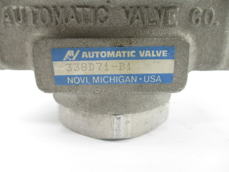 AUTOMATIC VALVE 338D71-B1 120V 200PSI UNMP