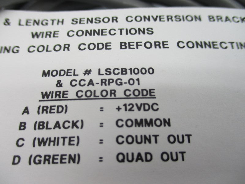 RED LION CONTROLS LSCB1000 12VDC NSNP