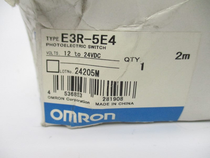 OMRON E3R-5E4 12-24VDC 2M NSMP
