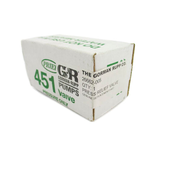 GORMAN RUPP 26662-005 75PSI 1/2" NSFS