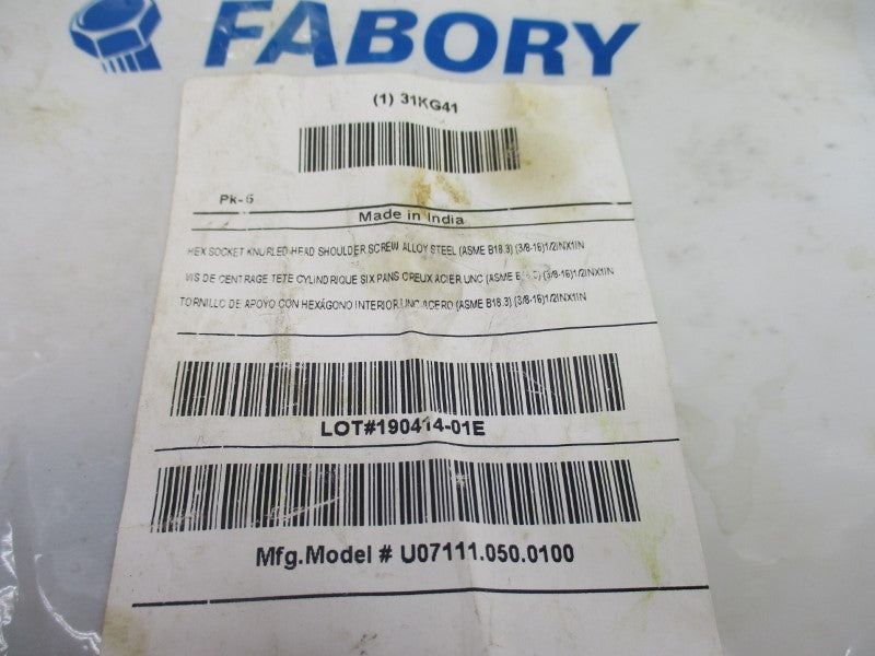 FABORY 31KG41 (PKG OF 5) NSMP
