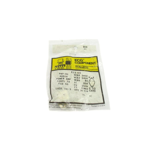 ECG COMPENENT ECG61 140V 20A NSMP