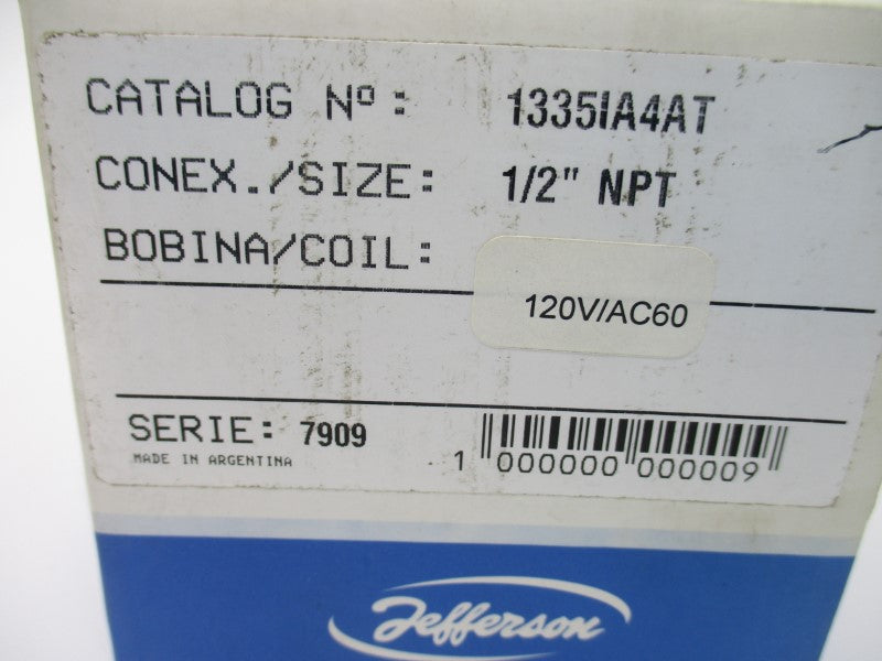JEFFERSON 1335IA4AT 120VAC 0-105PSI 1/2" NSMP