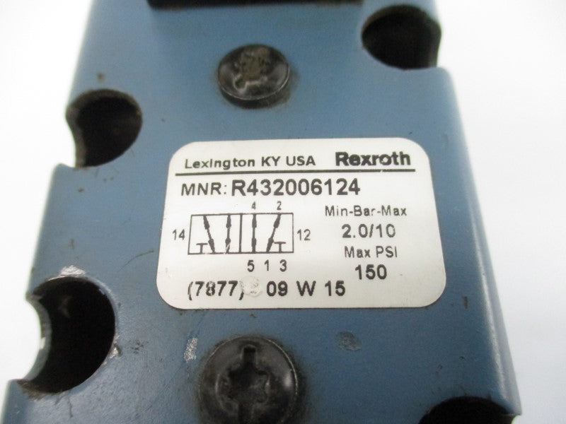 REXROTH R432006124 120VAC 150PSI UNMP