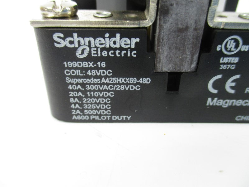 SCHNEIDER ELECTRIC 199DBX-16 48VDC 40A NSNP