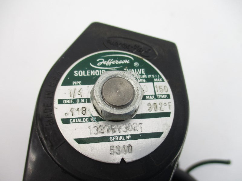 JEFFERSON 1327BV302T 120V 0-150PSI 1/4" UNMP