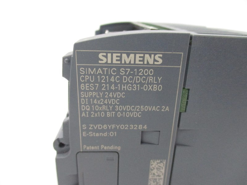 SIEMENS 6ES7214-1HG31-0XB0 250VAC 2A NSNP