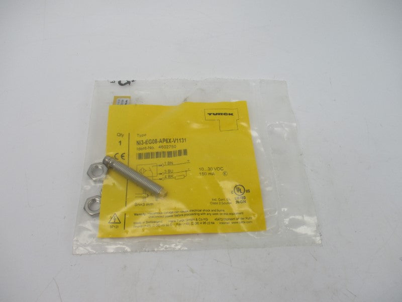 TURCK NI3-EG08-AP6X-V1131 4602750 10-30VDC NSMP